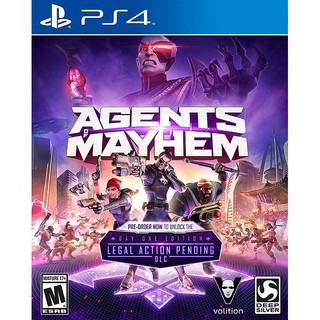 Đĩa game PS4: Agents of Mayhem