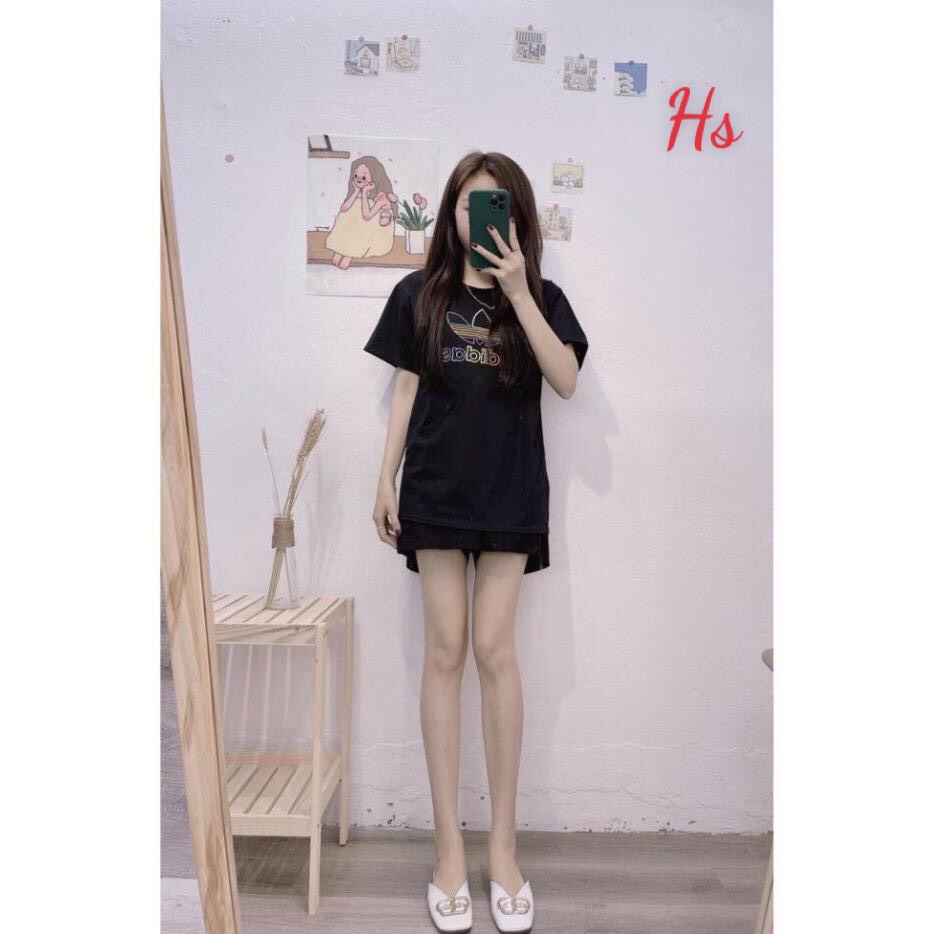 Áo phông thêu chữ Das' chất liệu cotton (HS-45T)