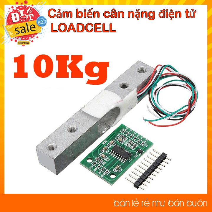 ✅ [RẺ NHẤT VIỆT NAM]Cảm biến cân nặng điện tử LOADCELL 1kg , 5kg , 10kg , 20kg kèm mạch giải mã HX711