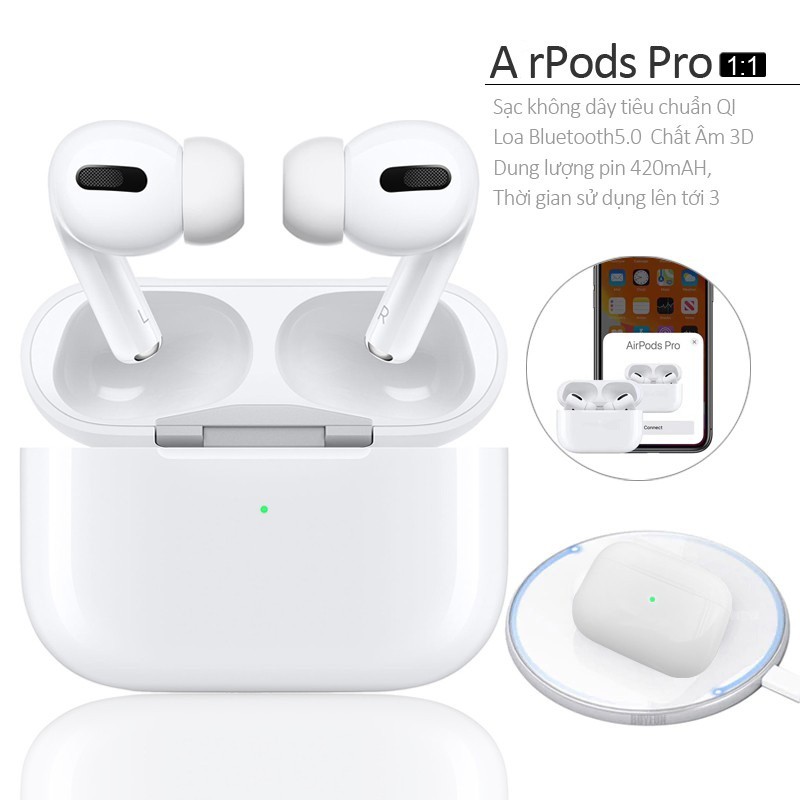 [Airpods Pro] Tai nghe Nhét Tai Bluetooth Airpod Pro  Đầy Đủ Chức Năng - Nguyên Seal - Bảo Hành 12 Tháng | BigBuy360 - bigbuy360.vn