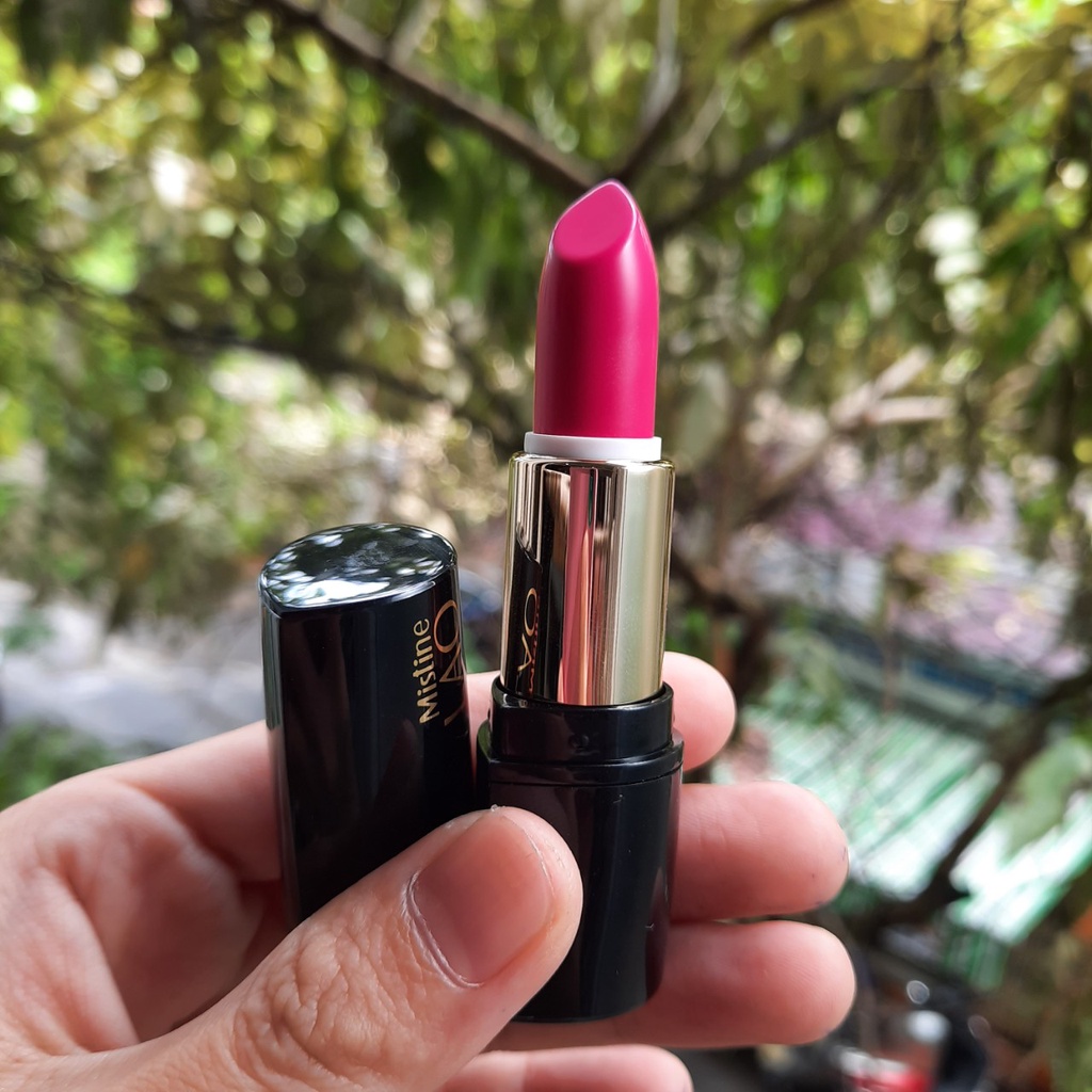 Son lì mềm môi Mistine Jum Pa Lao Lipstick Thái Lan - Màu hồng cánh sen