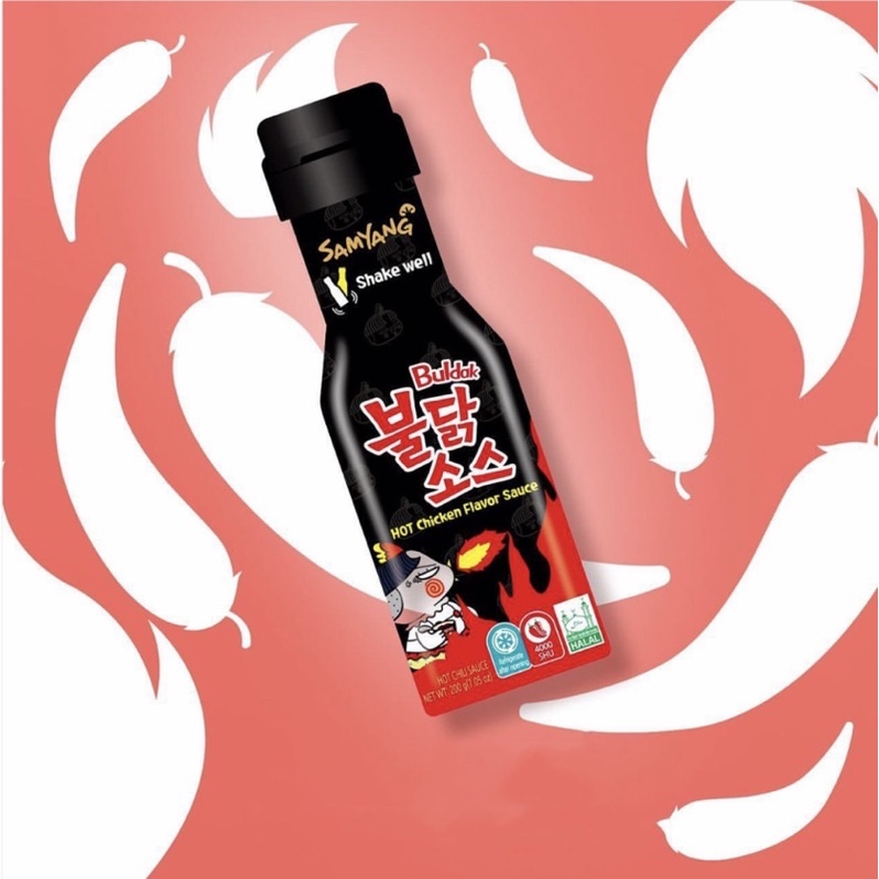 Sốt Chấm Vị Gà Cay Sam Yang Hot Chicken Flavor Sauce 200g (Product From Korea)