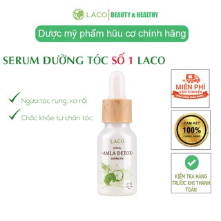 Serum dưỡng tóc Amla Detox  kích thích mọc tóc giảm tình trạng khô xơ gãy rụng, chẻ ngọn thường hiệu Laco