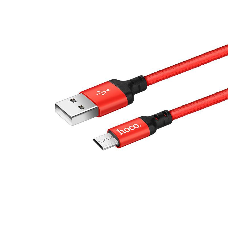 Cáp sạc Micro USB Hoco X14, sạc nhanh 2A MAX, dài 200cm từ Wintech