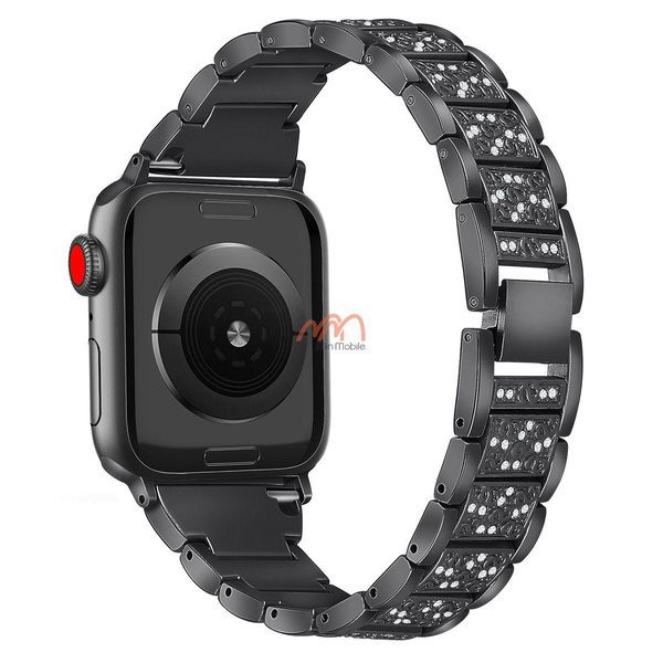 Dây kim loại đính đá Apple Watch seri 1 2 3 4 5