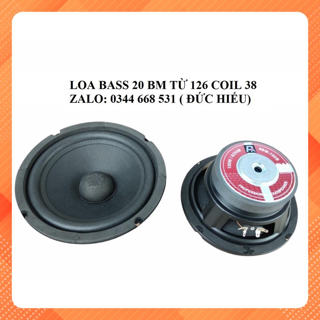 2 CỦ LOA BASS 20 BM TỪ 126 COIL 38 PHIÊN BẢN MỚI 2022 [Chính hãng]