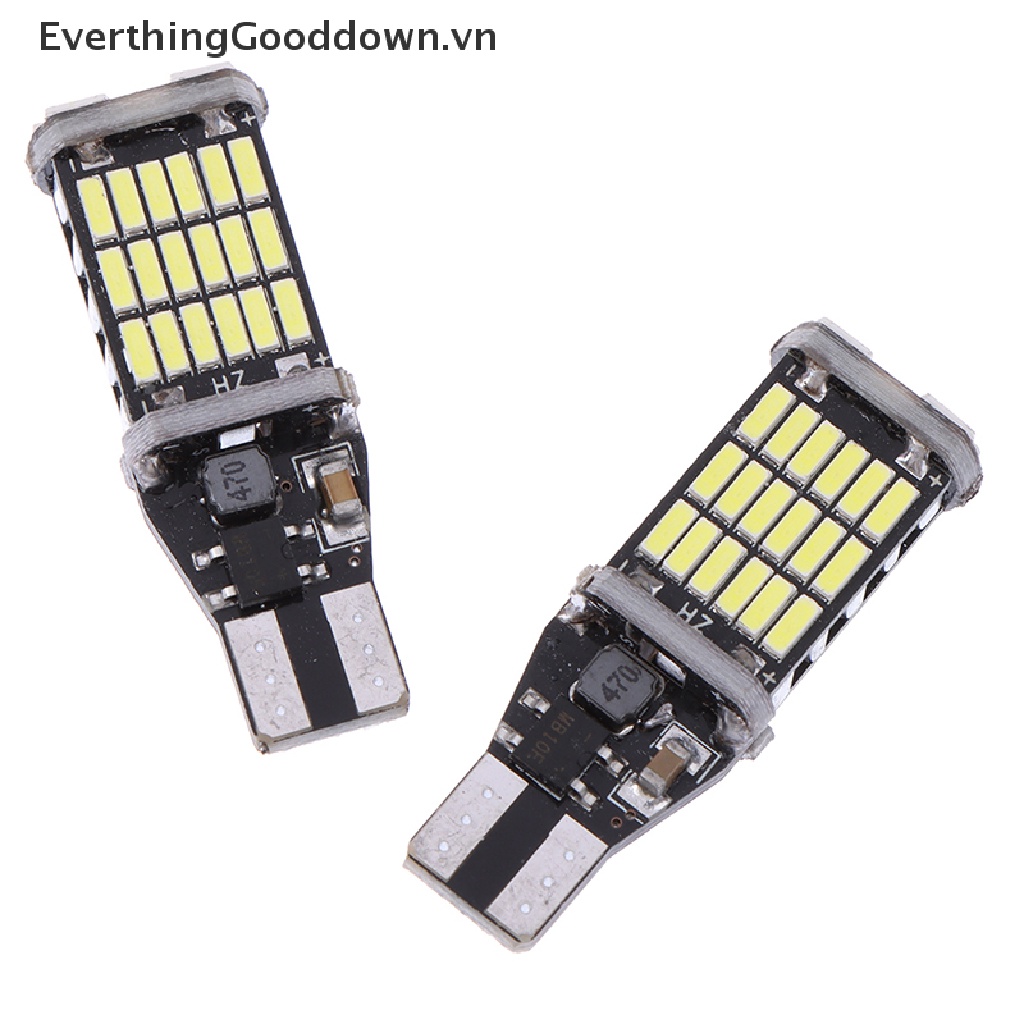 2 Đèn LED Canbus T16 T15 921 W16W Cho Xe Hơi
