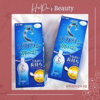 Nước ngâm lens/ kính áp tròng ROHTO C3 MOIST Nhật Bản
