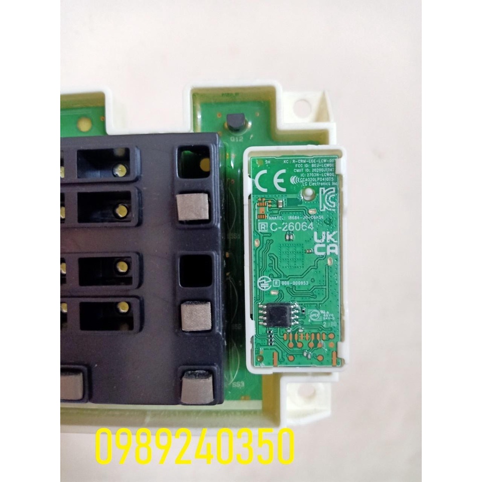 Bo mạch hiển thị máy giặt LG 9kg FC1409S4W cửa ngang