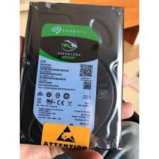 Ổ Cứng Hdd SEAGATE 2TB Barracuda -Bảo Hành 2 Năm - 1 Đổi 1- Tặng Cáp sata3 Zin- Clip Thật 1235000