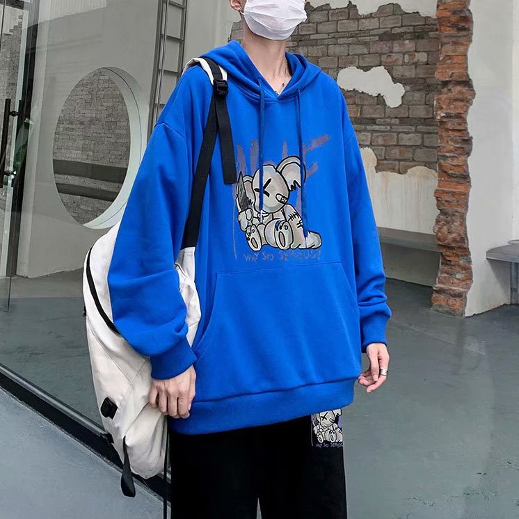 Áo Hoodie Form Rộng Size S-3xl Thời Trang Cho Nam