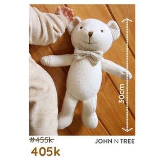 John n tree thú bông organic cotton cao 30cm