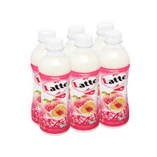 Lốc 6 chai - Trà sữa KIRIN Latte vị trái cây (Dâu/Đào)
