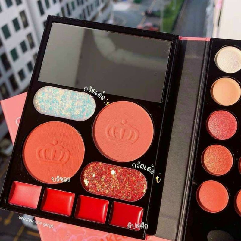 PHẤN MẮT BÓP MILA KIT MAKE UP PEACH | BigBuy360 - bigbuy360.vn