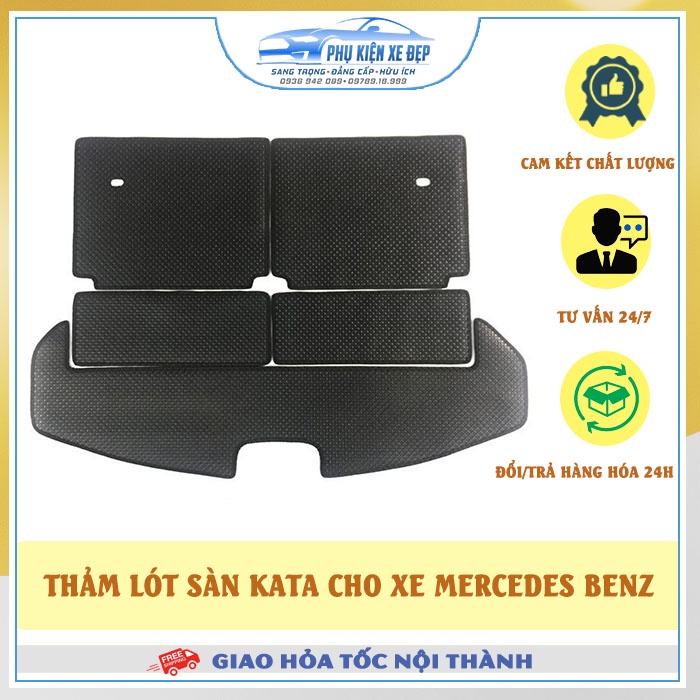 Thảm lót sàn ô tô KataCAO CẤP  cao su Thái Lan cho xe Nissan X-Trail/Terra/Silphy/Qashqai/Navara vừa khít sàn xe