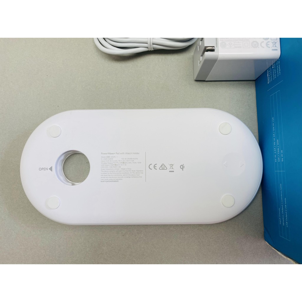 Sạc Không Dây PowerWave+ kiêm giá đỡ Watch