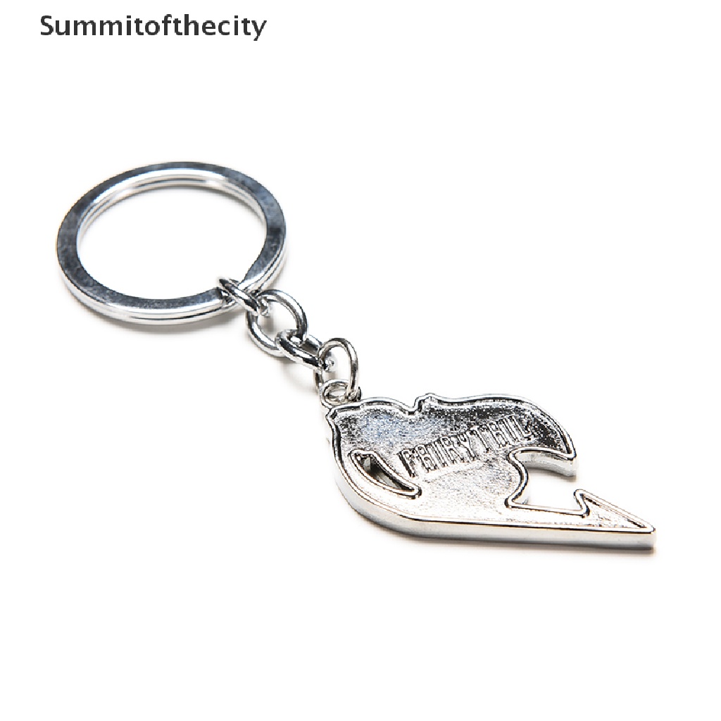 1 Móc Khóa Bạc Hình Lá Cờ Của Nhân Vật Natsu Guild