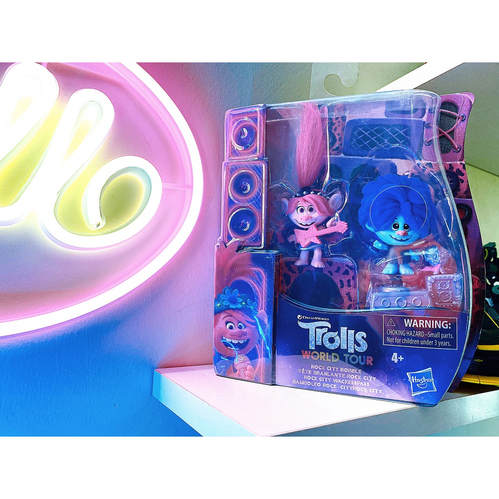 Mô hình nhân vật Quỷ lùn tinh nghịch Trolls World Tour - Hàng chính hãng