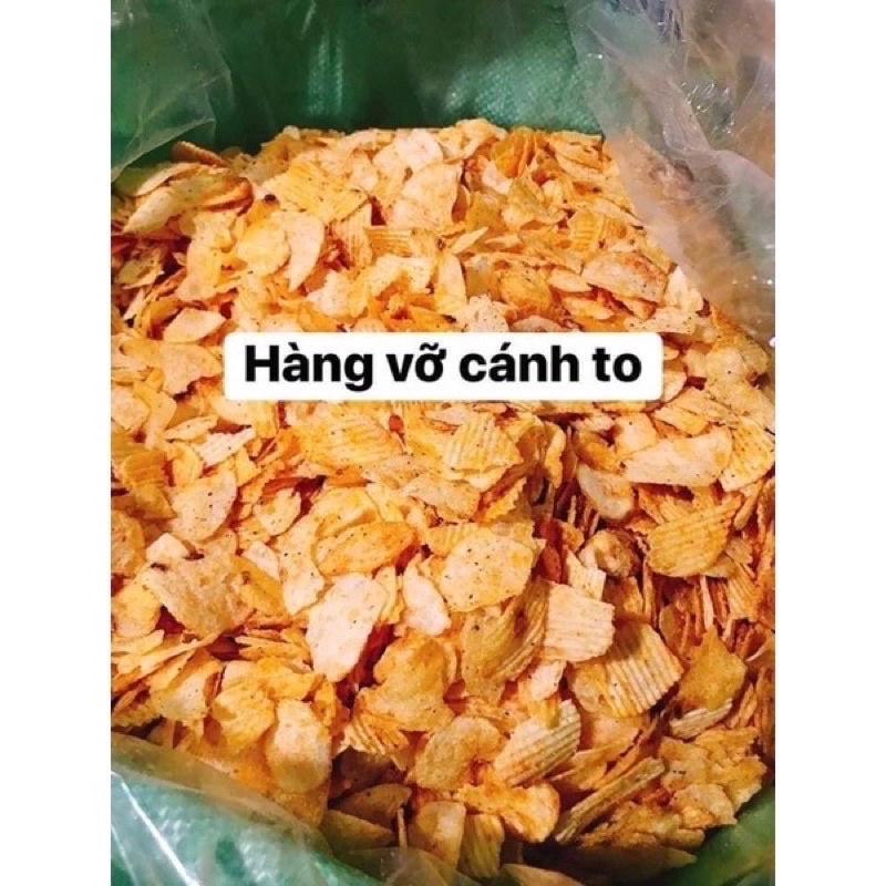 Bimbim swing vỡ cánh to ngon giòn túi zip 500Gr