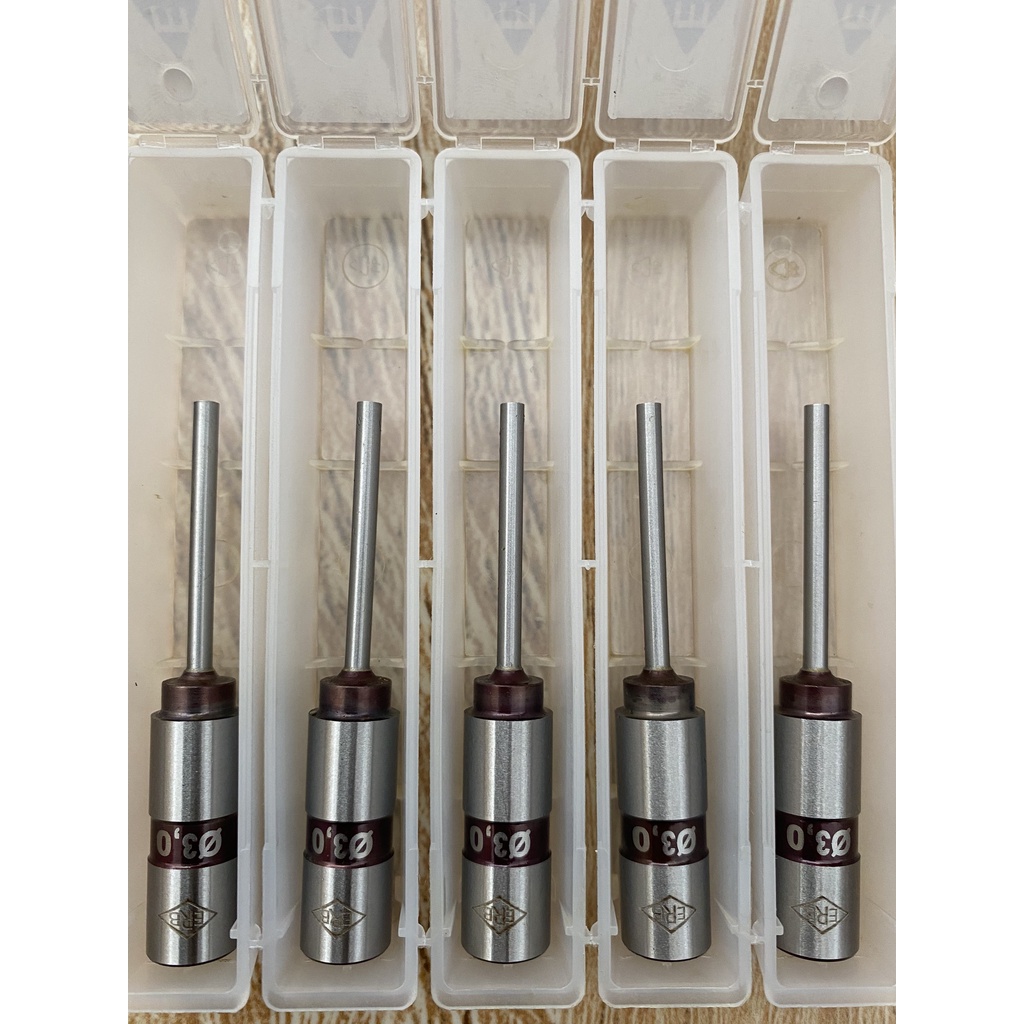 Hollow drill bit / Mũi khoan giấy ERB Đức 2.5mm, 3mm, 3.5mm, 4mm, 5mm, 5.5mm, 6mm nhập khẩu trực tiếp từ Đức