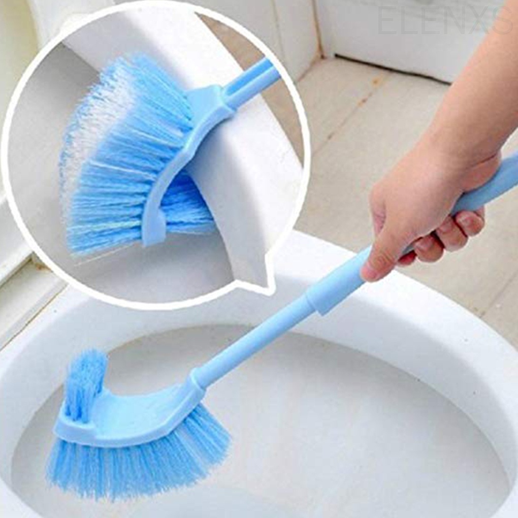 Ultra Bàn Chải Vệ Sinh Toilet Tay Cầm Dài Bằng Nhựa Có Lỗ Treo Tiện Dụng