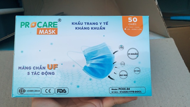 Hộp Khẩu Trang Y Tế 4 Lớp,Hộp 50 Chiếc Tác Dụng Kháng Khuẩn,Lọc Khói Bụi Độc Hại..[HÀNG CÓ SẴN] | BigBuy360 - bigbuy360.vn