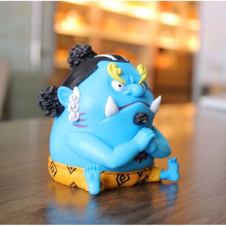 Mô hình One Piece Mô hình Jinbei chibi sắc nét đẹp màu đậm loại 1