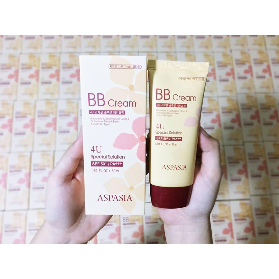 Kem Nền Aspasia Bb Cream 4U Special Solution 50ml