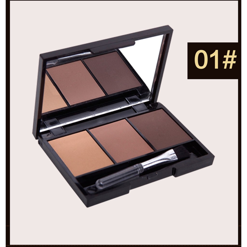 Bột tán mày Maxdona 3 khay màu | BigBuy360 - bigbuy360.vn