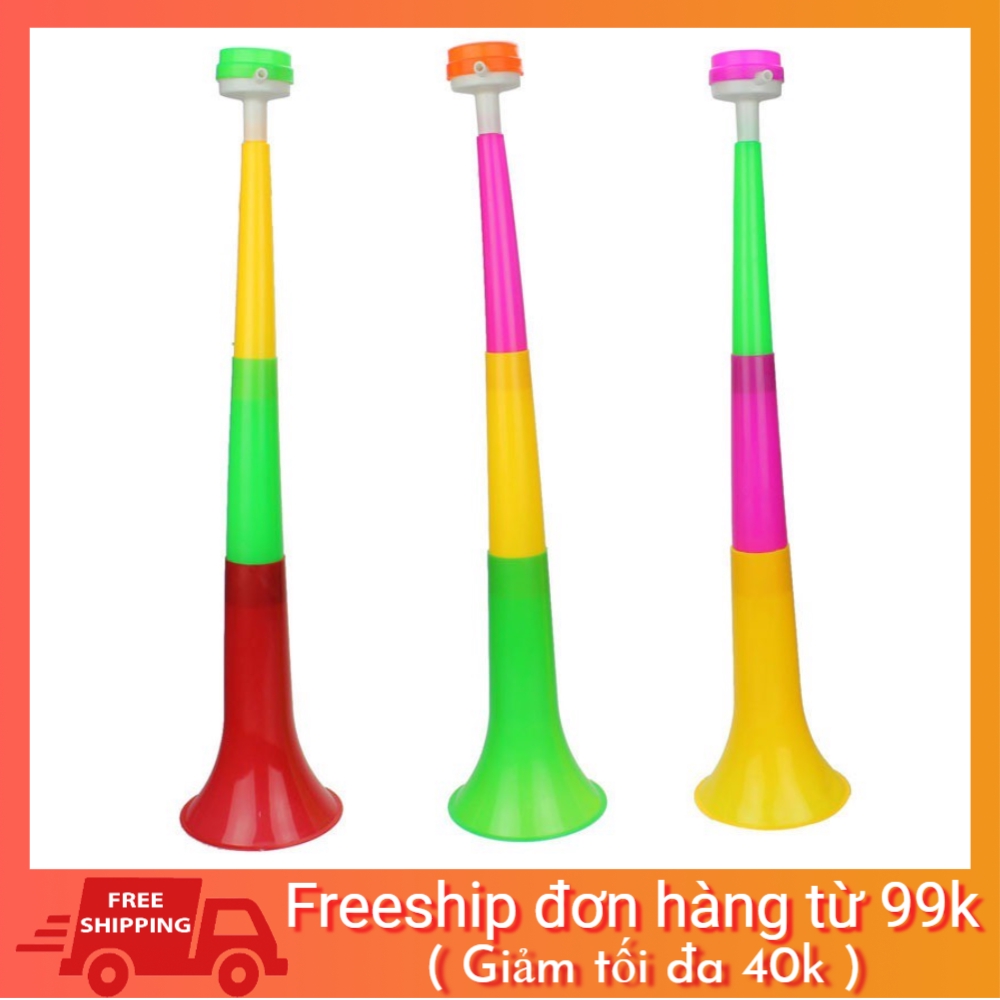 Kèn cổ vũ 3 khúc cỡ đại 45cm hàng chuẩn loại 1 kêu cực to