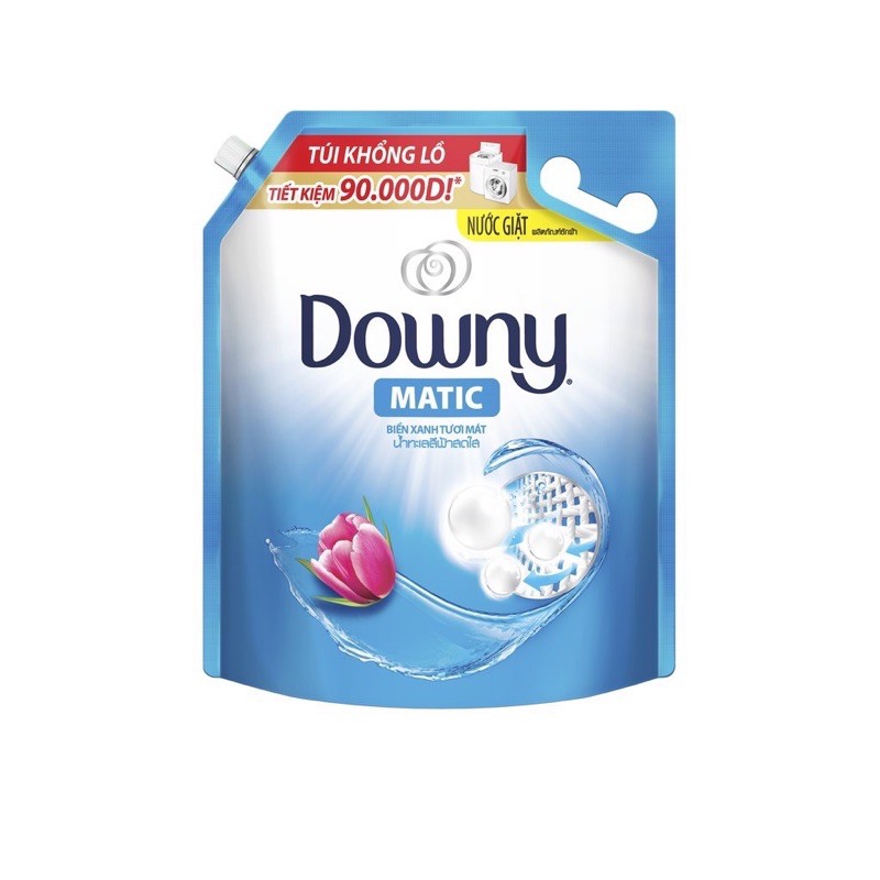 ((Mới)) Nước giặt DOWNY 3,25kg hương biển xanh ( hàng mới về)