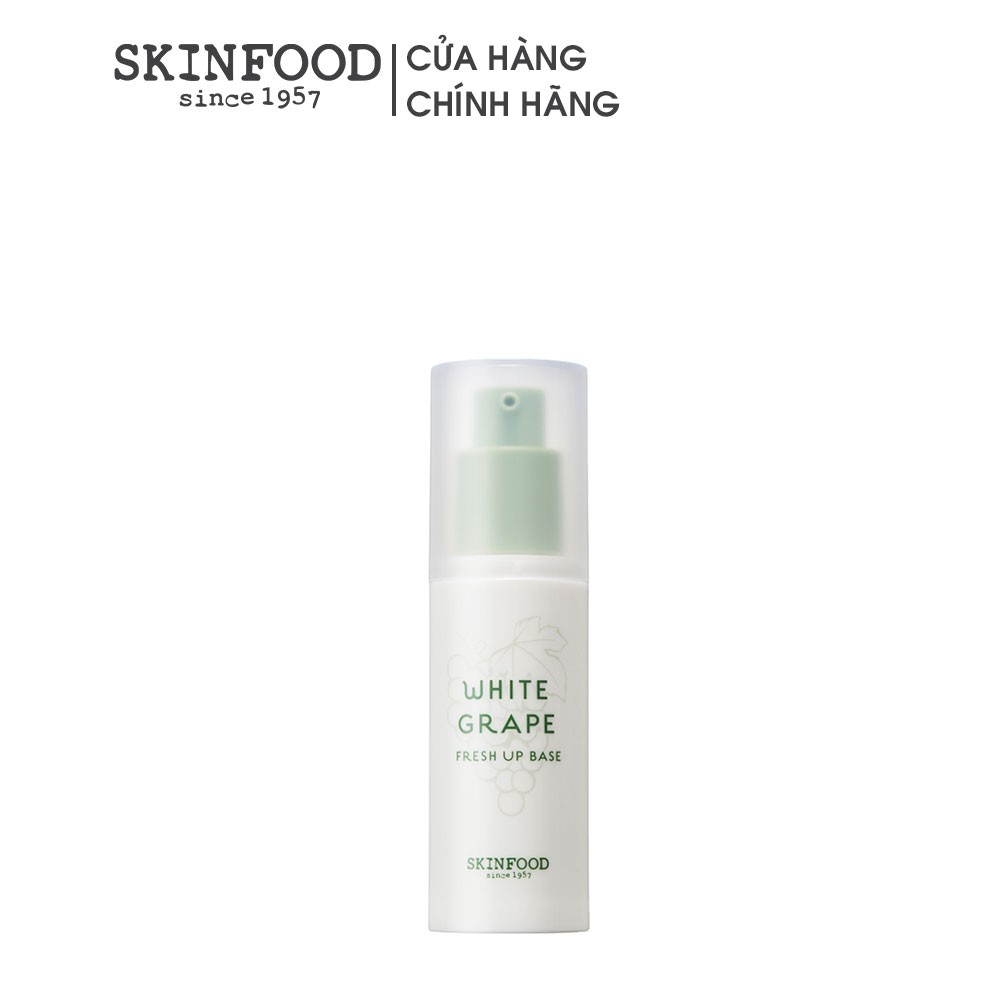 Kem lót Skinfood White Grape Fresh Up Base - Xanh,Hồng,Tím