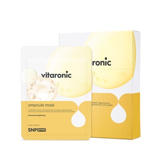 Mặt nạ dưỡng trắng giảm xạm nám snp vitaronic ampoule mask