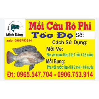 Mồi Câu Rô Phi Siêu Nhạy