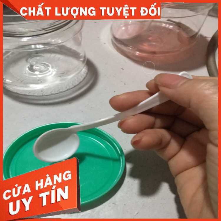 Lọ nhựa đựng gia vị nắp vặn kín 300ml kèm thìa xịn hàng công ty | BigBuy360 - bigbuy360.vn