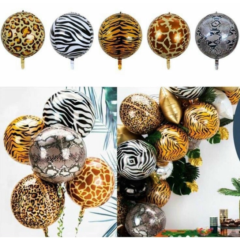 Bóng 4D 22inch hoạ tiết thú