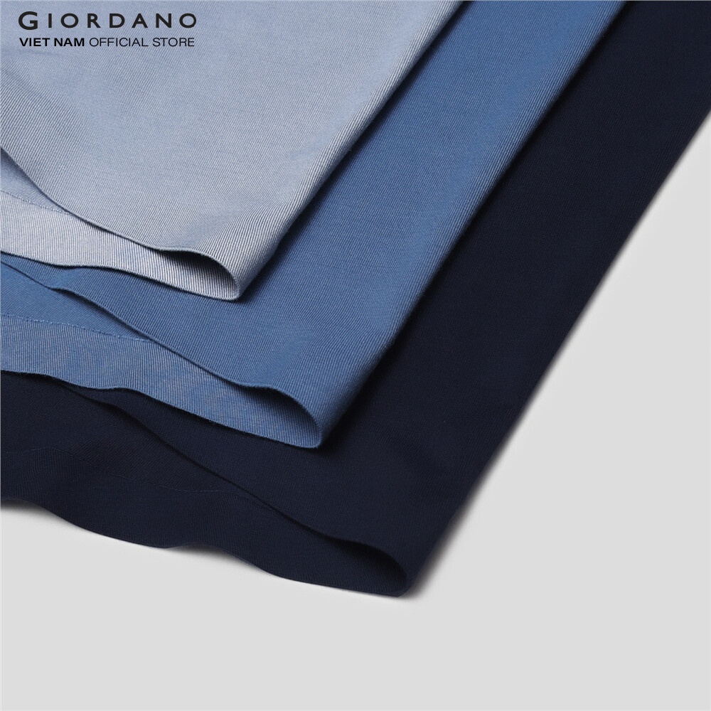 Bộ 3 Quần Lót Nam Ice Silk Men's Trunk Giordano 01172202