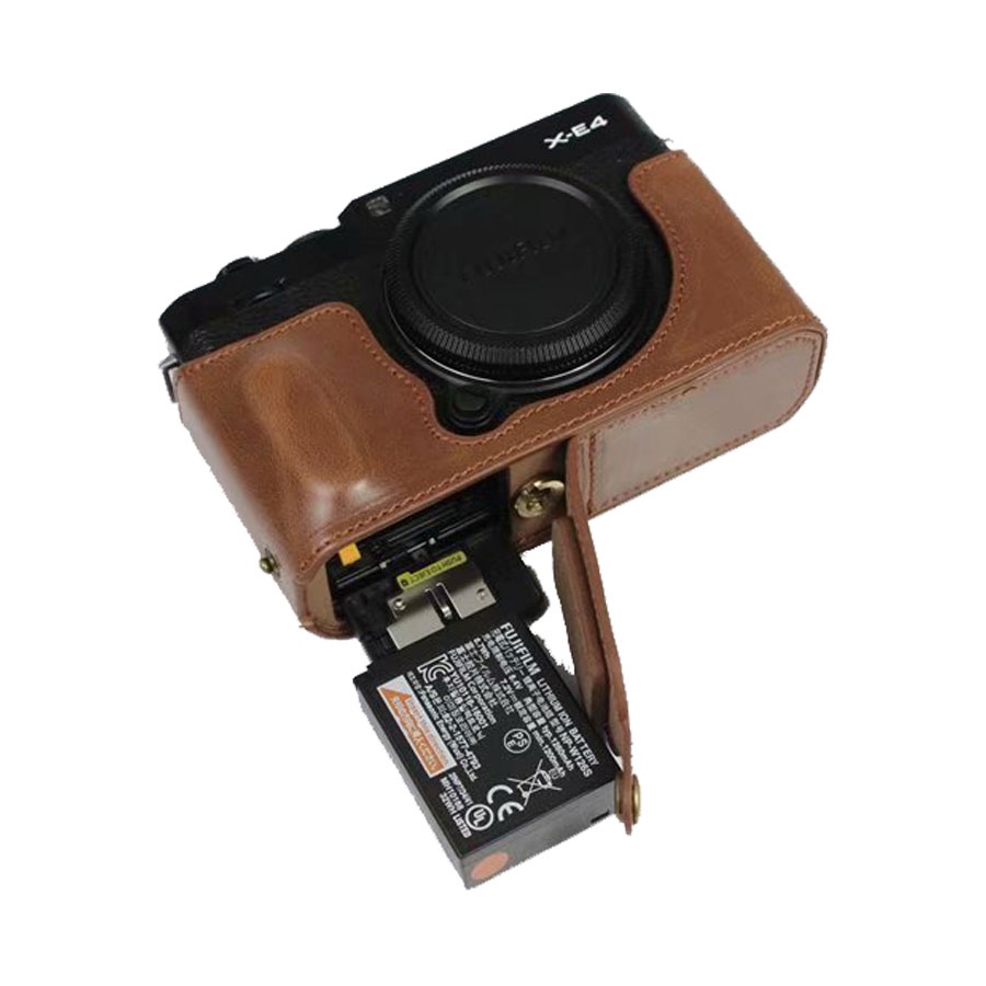Ốp Da PU Bảo Vệ Máy Ảnh Fujifilm X-E4 XE4