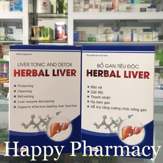 Bổ Gan Tiêu Độc Herbal Liver