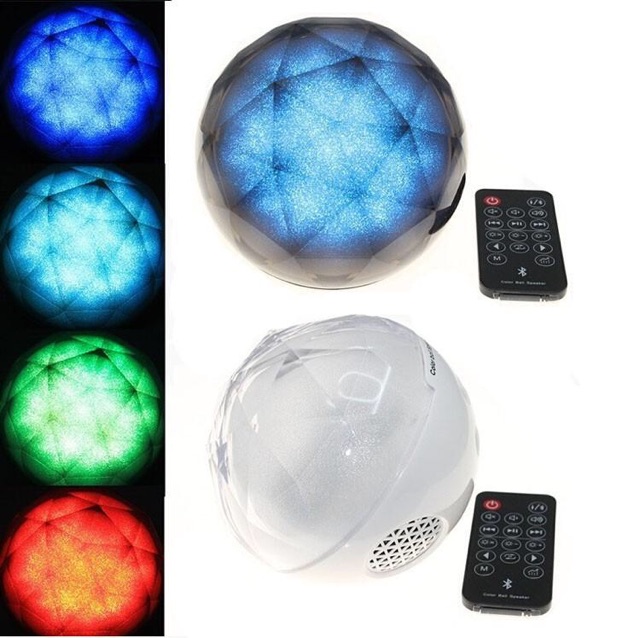 Loa bluetooth giá rẻ COLOR BALL SPEAKER siêu đẹp, Loa đèn bluetooth đẹp không cưỡng lại được