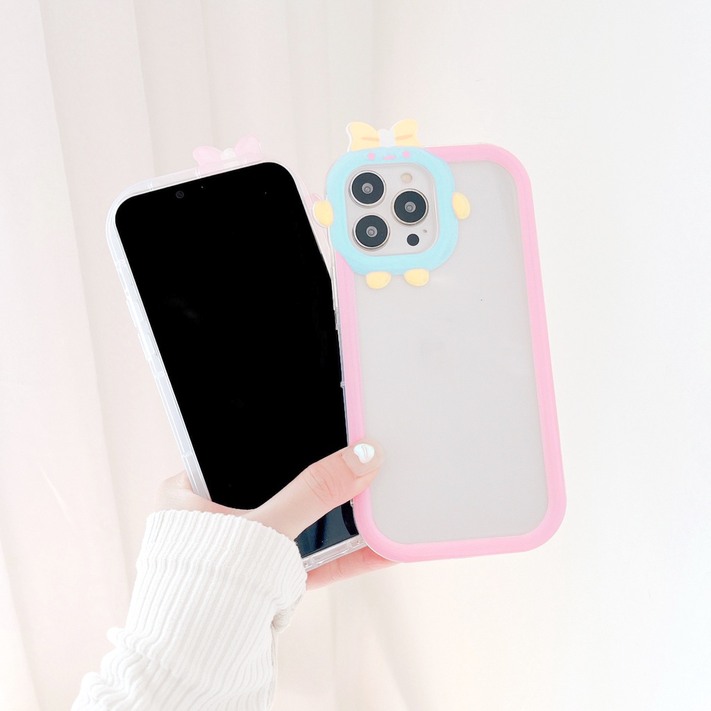 Ốp lưng iphone camera nơ viền màu 6/6plus/6s/6splus/7/7plus/8/8plus/x/xs/11/12/13/14/pro/max/promax/plus/shin/case