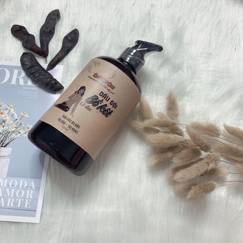 [Mua để nhận quà] Dầu Gội Đầu Bồ Kết Cô Đặc Dầu Gội Sạch Gàu Hết Ngứa Hết Bết Dính Quê Một Cục | BigBuy360 - bigbuy360.vn