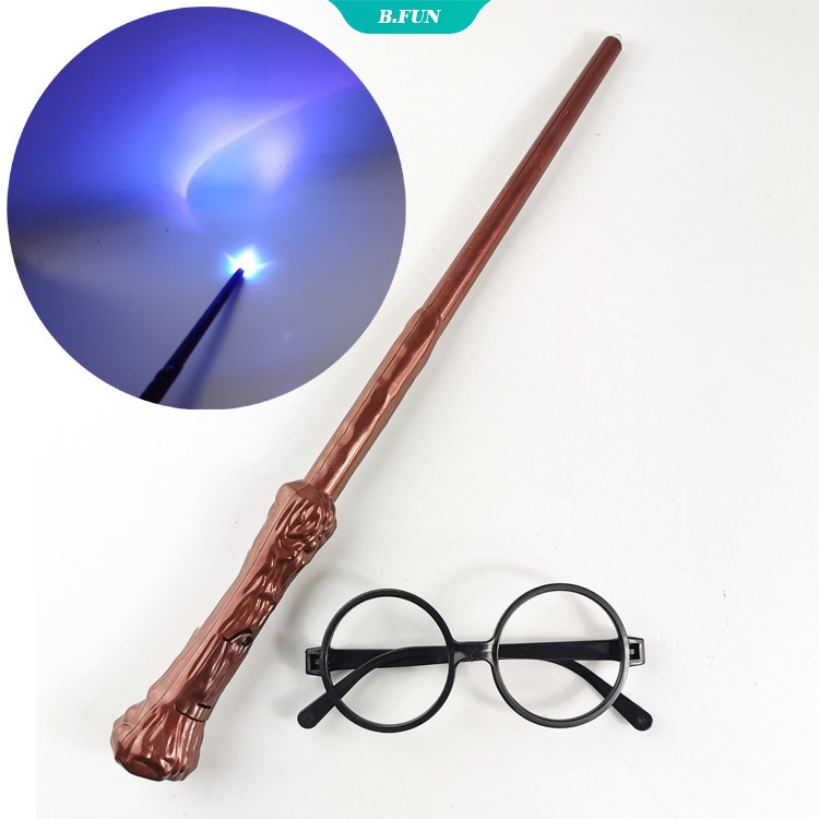 Mắt kính/ Gậy phép thuật hóa trang phong cách Harry Potter dành cho trẻ em