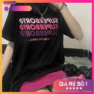 Áo thun tay lỡ Pink, Áo phông tay lỡ Unisex oversize