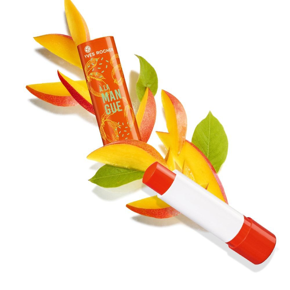 Son Dưỡng Môi Có Màu Hương Xoài Yves Rocher Mango Lip Balm 4.8g