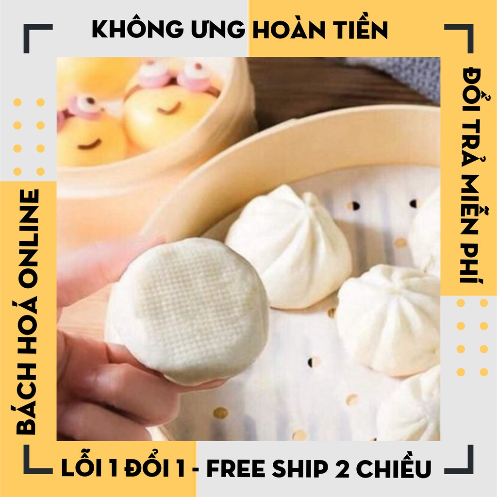 [Hàng Loại 1] Combo 100 Tờ Giấy Nến Đục Lỗ Thấm Dầu Hiệu Quả Size 20cm