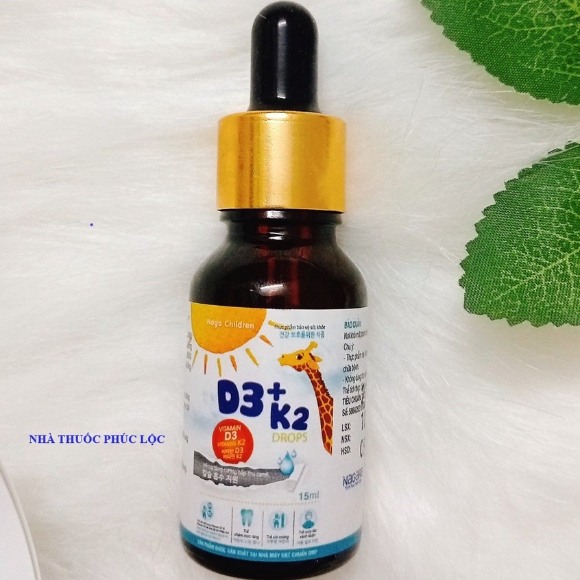 VITAMIN D3 K2 NAGARA, tăng cường hấp thu canxi, tăng chiều cao cho trẻ,