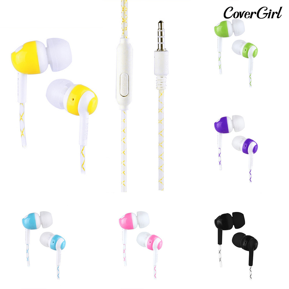 Tai Nghe Nhét Tai Phát Sáng Jack 3.5mm Có Micro Tiện Dụng | BigBuy360 - bigbuy360.vn