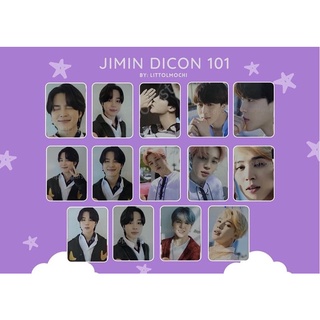 Thẻ ảnh Dicon 101 BTS in US (từng thành viên)