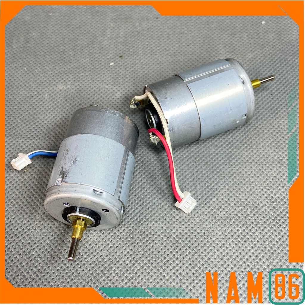 Motor RS385PH DC 12 - 24V 9,500 RPM tại 24V. Lực Tua khỏe, Like New